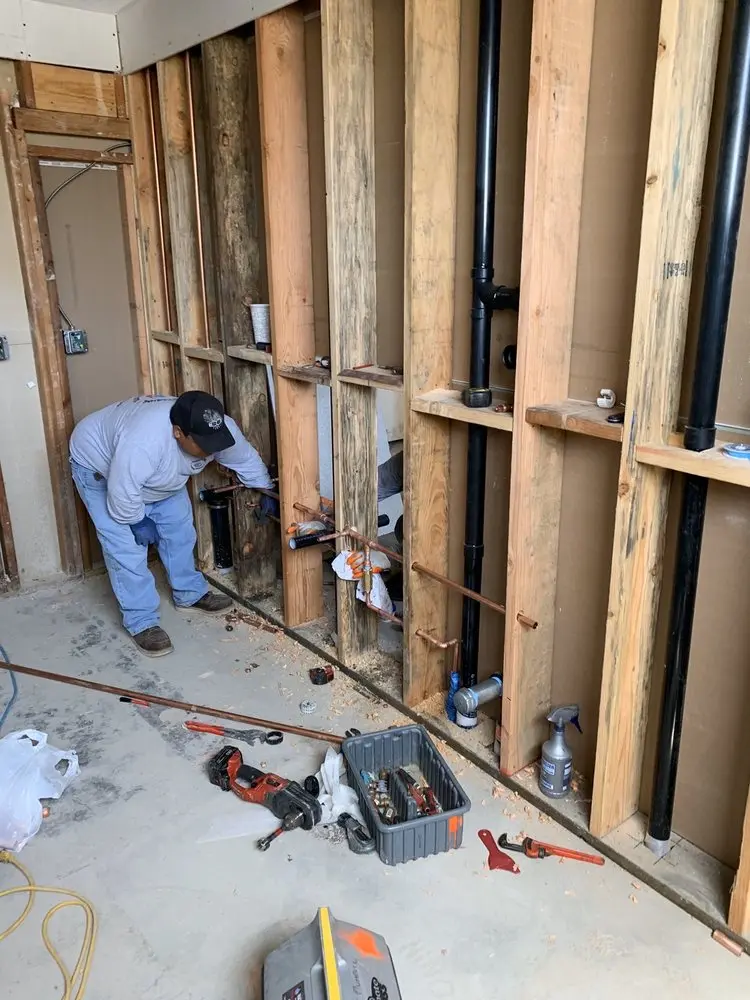 Commercial rough-in plumbing for Gas Line Repair in Sewickley